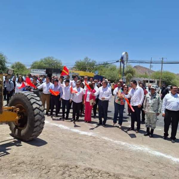 Inician construcción de carril Sentri en Sonoyta