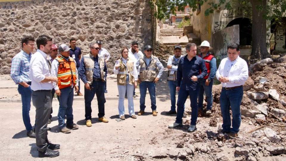 Avanza rehabilitación de la Avenida Serdán