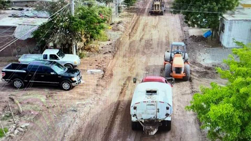 Avanza ejecución de obras en Navojoa y Quiriego